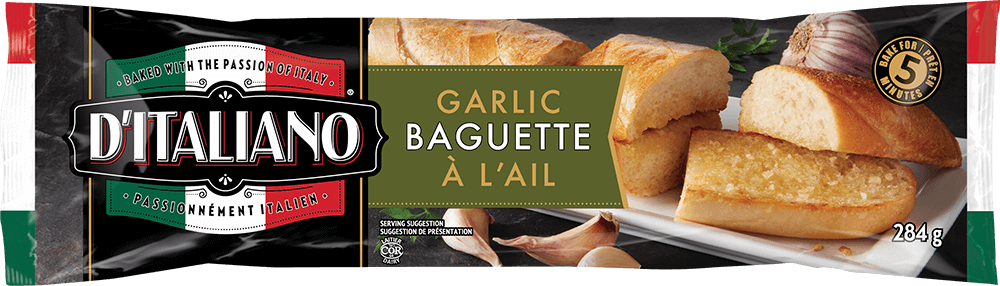 Bag of D’Italiano® Garlic Baguette