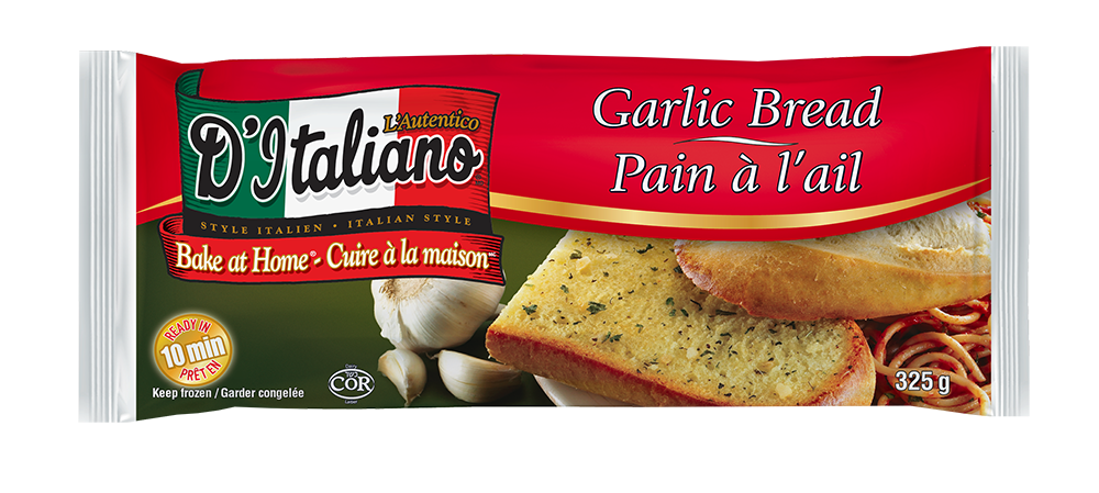 Bag of D’Italiano® Bake At Home Garlic Bread
