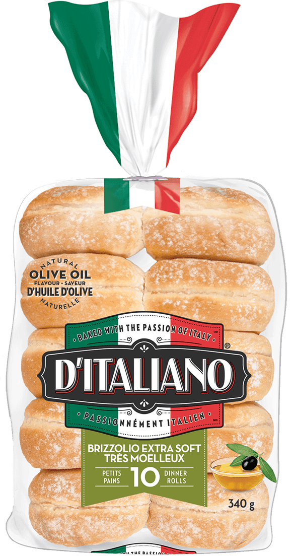 Bag of D’Italiano® Brizzolio très moelleux petits pains