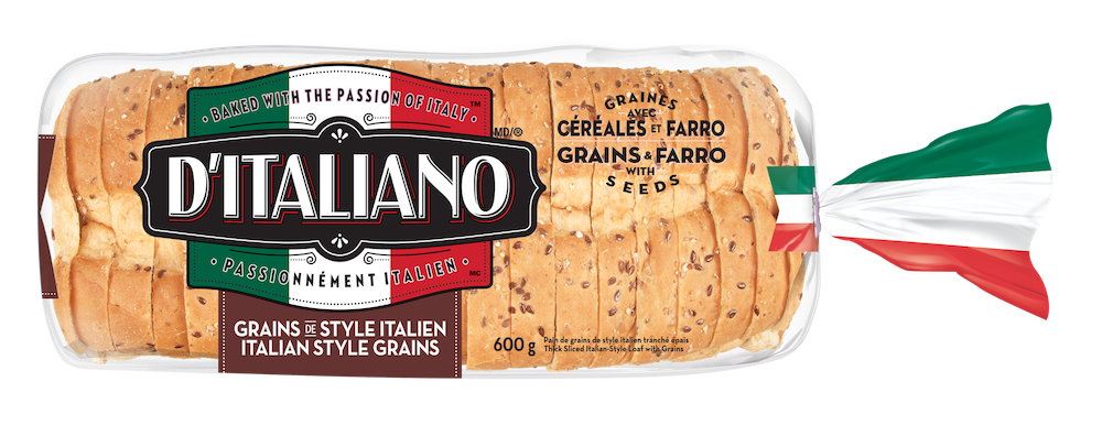 Bag of D’Italiano® Italian-Style Loaf with Grains