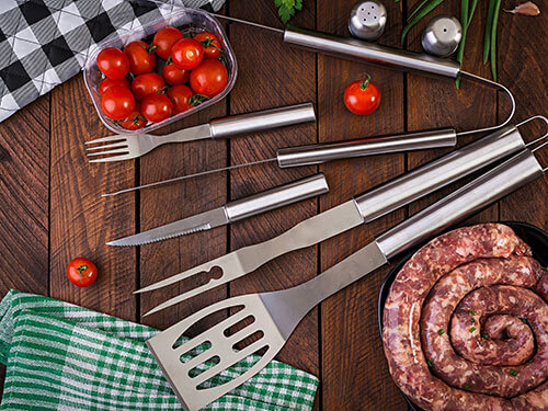 BBQ utensils for easy grilling